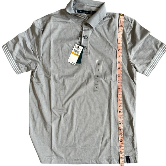 Perry Ellis ICON POLO in Alloy Size Small NWT - Picture 6 of 9